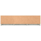 vidaXL Szafka pod TV, betonowy szary, 140x40x35,5 cm