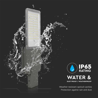 20W Lampa Uliczna LED Solarna /  Bateria: 40AH LiFePO4 / Barwa: 6500K