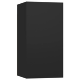 vidaXL Szafki telewizyjne, 2 szt., czarne, 30,5x30x60 cm