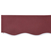 Materiał zapasowy do markizy Czerwony burgund 3,5 x 2 m