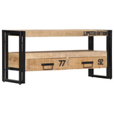 vidaXL Szafka pod TV, 100x30x45 cm, lite drewno mango