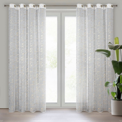 Firana Przel biała 140x250