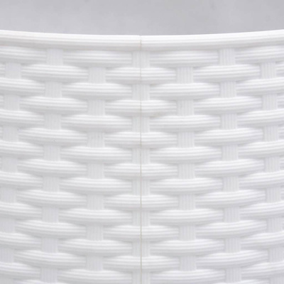 Osłona pod choinkę, biała, ?65x23 cm, plastikowa