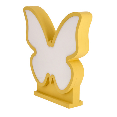 BUTTERFLY  lampka stołowa dla dziecka LED IQ KIDS złoty