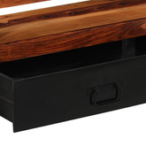 vidaXL Szafka pod TV, 120 x 30 x 40 cm, lite drewno sheesham
