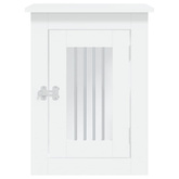 Kojec dla psa, biały, 45x62x59 cm, materiał drewnopochodny