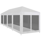 vidaXL Namiot imprezowy z 10 siatkowymi ściankami, 12 x 3 m