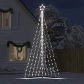 Choinka LED 570 LED Zimna biel 399 cm