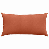 Poduszki na sofę 2 pcs Czerwono-pomarańczowy 80 x 40 cm