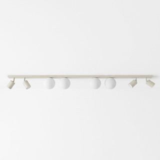 Lampa sufitowa nad stół do jadalni, kaszmir - biel K-6033 z serii NANO