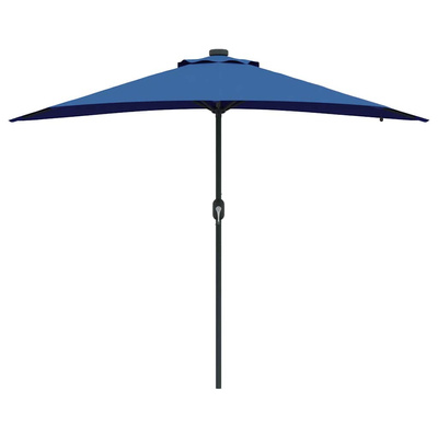 Parasolka ogrodowa 294 x 150 x 223 cm Poliester i Stal