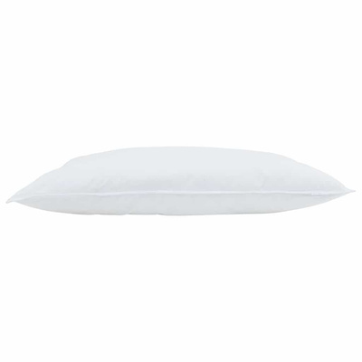 Poduszka z poduszką 2 pcs Biały 40 x 80 cm Pióra