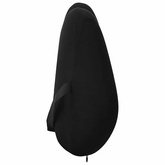 Poduszka pod plecy Czarny Pianka z pamięcią 40 x 32 x 13 cm