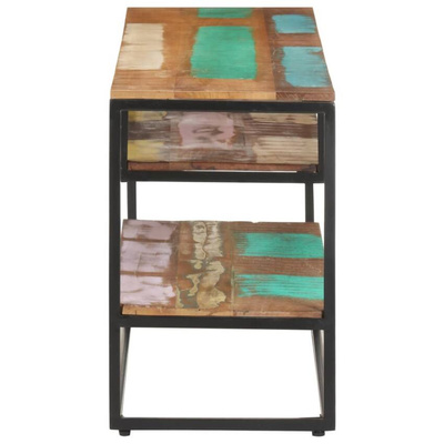 vidaXL Szafka pod TV, 130 x 30 x 45 cm, lite drewno z odzysku