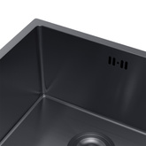 Zlewozmywak stalowy podwieszany Rita grafit