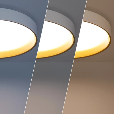 Plafon LED 21W Okrągły Biały 45cm 3 Barwy Świecenia CCT Abruzzo Roma