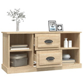 vidaXL Szafka pod TV, dąb sonoma, 99,5x35,5x48 cm