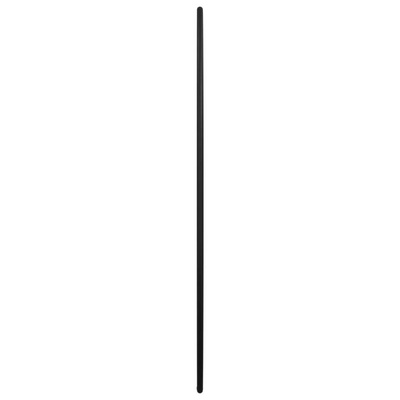 vidaXL Lustro ścienne, czarne, Ø 50 cm, okrągłe