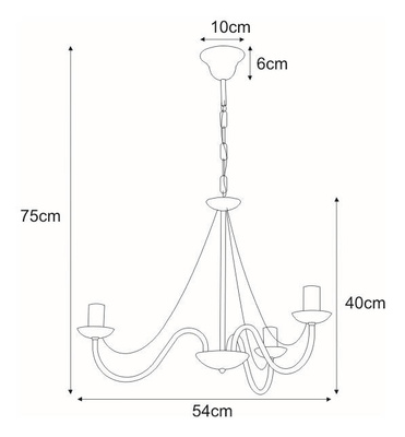 Lampa wisząca K-3995 z serii BARTEZ II