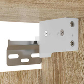 Wisząca szafka telewizyjna, dąb sonoma, 30,5x30x30 cm