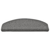 Maty na schody 15 szt. 65x24x4 cm Ciemnoszare Półokrągłe Duże