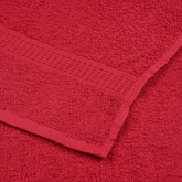 Ręczniki do rąk, FROGN, 10 szt., czerwone, 50x100 cm, 360 g/m?