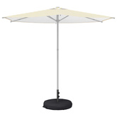Podstawa do parasola na patio 60 x 60 cm Stal Czarny