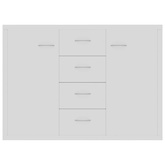 Szafka, biała, 88x30x65 cm, materiał drewnopochodny