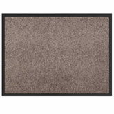 Dywanik drzwiowy Beżowy 60 x 40 x 1.2 cm Tkanina Teddy