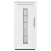 Drzwi Frontowe 88 x 200 cm PVC Biały