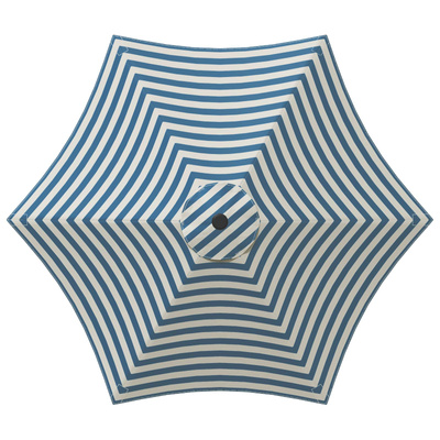 Parasol ogrodowy z oświetleniem LED i podstawą 300 x 300 cm