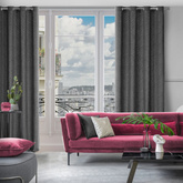 Zasłona Pier czarna 140x250