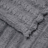 Koce narzutowe 6 pcs Ciemnoszary 150 x 130 cm Polar