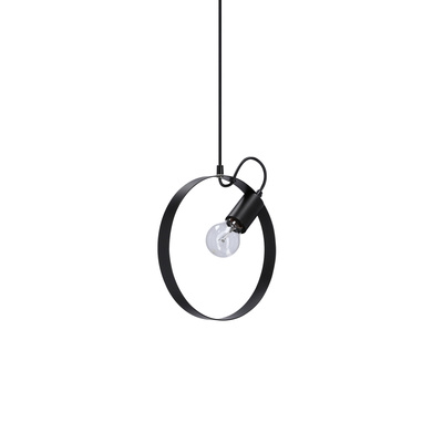 Lampa wisząca czarna metalowa Nexo Ledea 50101199
