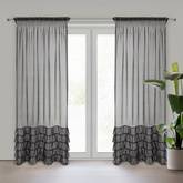 Firana Carli czarna 140x250