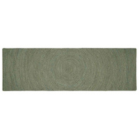 Dywany pokojowe Oliwkowy zielony 80 x 300 cm Juta