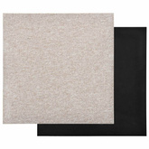 Dywan 20 pcs Jasny beż 50 x 50 cm 100% polipropylen