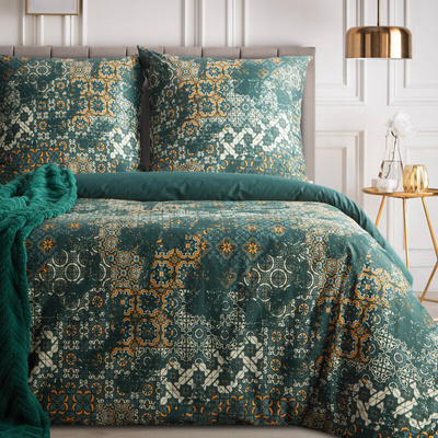 Spring ciemnozielony 160x200