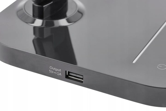 Lampka biurkowa GGALE, 550lm ściemnialna czarna