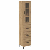 Highboard Dąb rzemieślniczy 34,5 x 34 x 180 cm