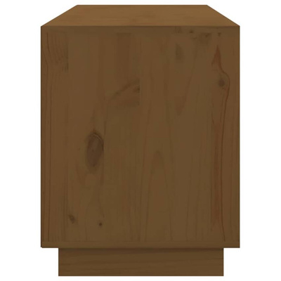 vidaXL Szafka pod TV, miodowy brąz, 176x37x47,5cm, lite drewno sosnowe