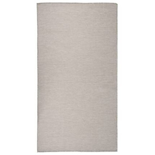 vidaXL Dywan zewnętrzny o płaskim splocie, 80x150 cm, taupe