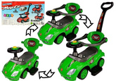 Jeździk z Pchaczem Mega Car 3w1 Zielony