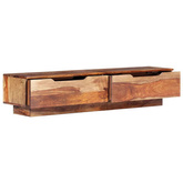 vidaXL Szafka pod TV, 145 x 30 x 30 cm, lite drewno sheesham