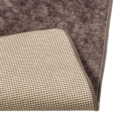 Chodnik dywanowy MARSA Szary 100 x 100 cm Poliester i PVC