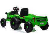 Traktor na Akumulator z Przyczepą CH9959 Zielony