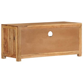 vidaXL Szafka pod TV, 88x35x40 cm, lite drewno akacjowe