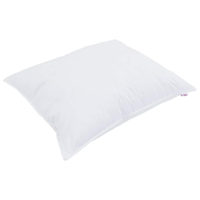 Poduszka z poduszką 2 pcs Biały 60 x 80 cm bawełna