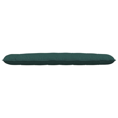 Poduszka na plecy Ciemna zieleń 200 x 19 x 50 cm tkanina