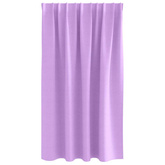 Firany blackout z kółkami 2 pcs Fioletowy 140 x 140 cm